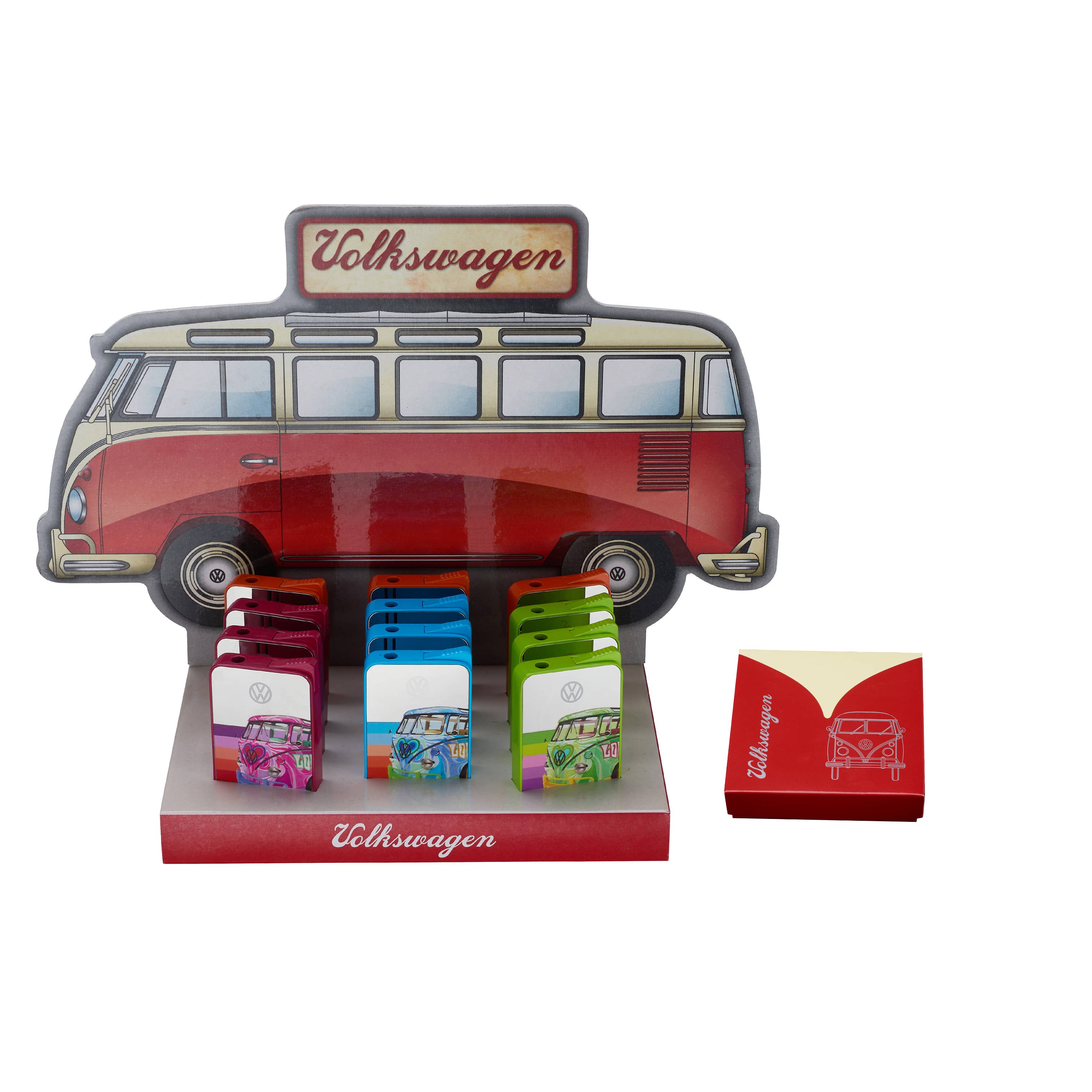 Champ by Polyflame - Wholesale Lighter - VOLKSWAGEN, Metal Lighter, 8-Piece Display, Cylindriq9