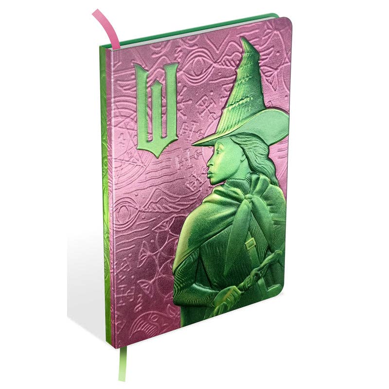 Insight Editions - #1 Pop Culture Publisher - Wholesale Journal/Diary - Wicked: Elphaba / Glinda Reversible Sculpted Journal4