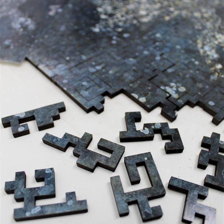 Milky Way Wolf Jigsaw Puzzle - 326 Pieces for wholesale by Bewilderness