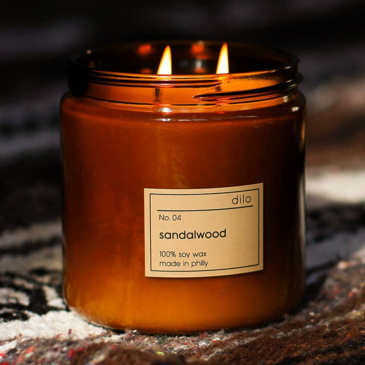 No. 04 - Candela in legno di sandalo, 3 misure per la vendita all'ingrosso da parte di dilo