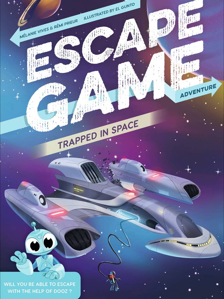 Escape Game Adventure: Trapped in Space for wholesale by Schiffer Kids