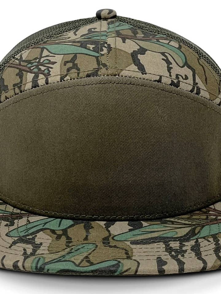 Little Debbie Pro Staff - Flatbill Snapback - Mossy Oak Camo for wholesale by Three Rivers Hat Co.
