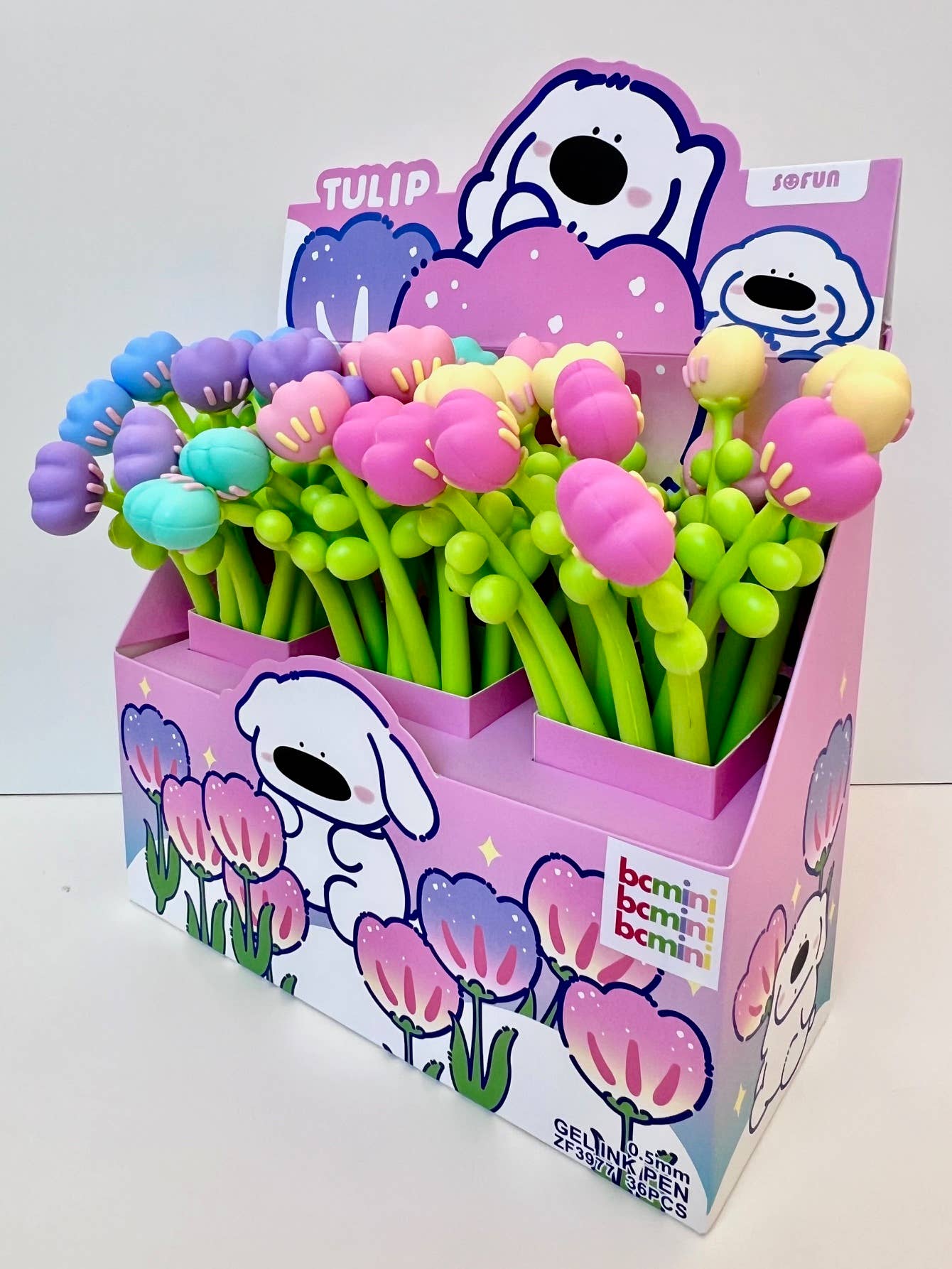 BCmini - Wholesale Pen - 22678 TULIP WIGGLE GEL PEN-3614