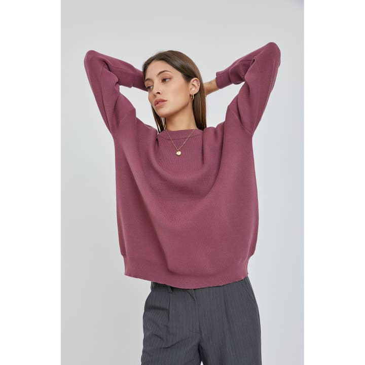 Baie Bleue - Wholesale Knit Sweater - Women's - THE LENNOX SWEATER6