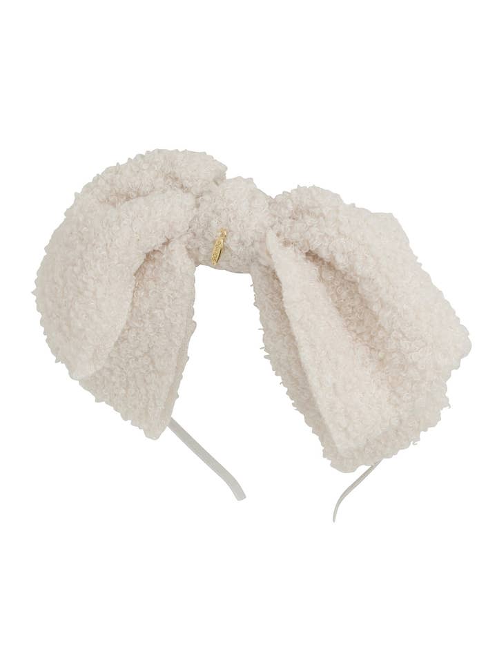 Floppy Headband - Ivory for wholesale by Project 6 NY Kids