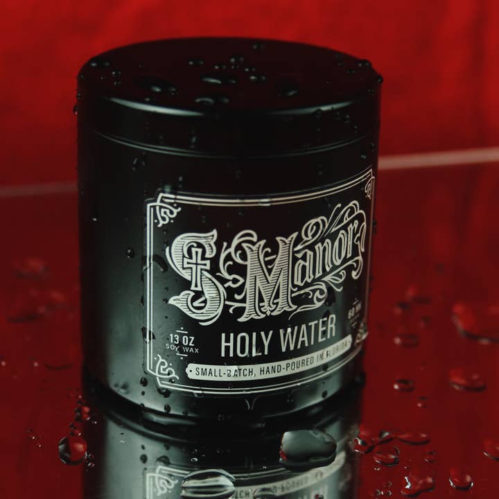 Holy Water - St. Manor Candle for wholesale by Hellcats USA
