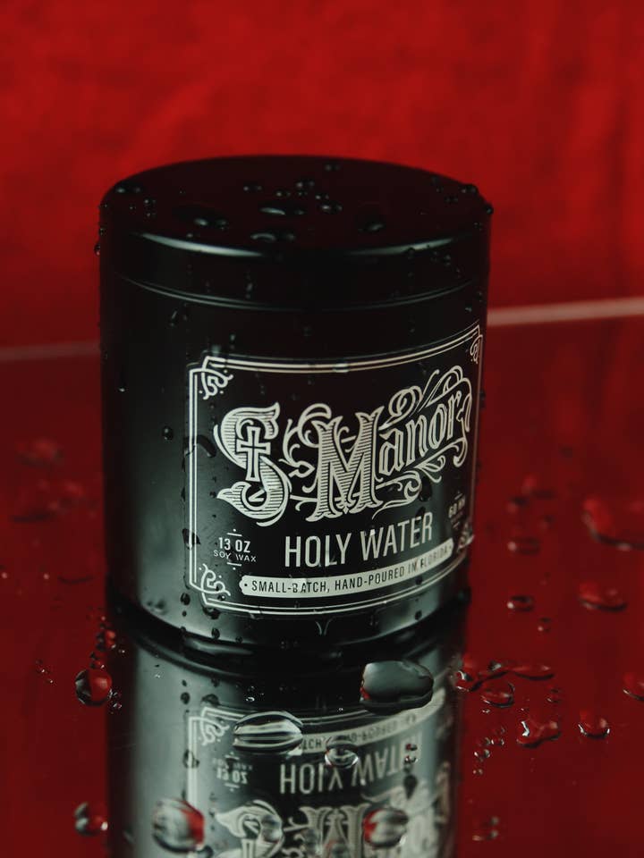 Holy Water - St. Manor Candle for wholesale by Hellcats USA