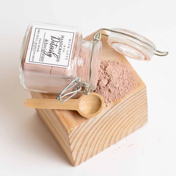 With Love & Company - Wholesale Skincare Face Mask - Clay Facial Mask - Detoxify and Invigorate