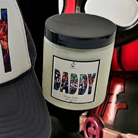 Father's Day Soy Candle - Gift for Dad or Daddy for wholesale by The Candy Collections