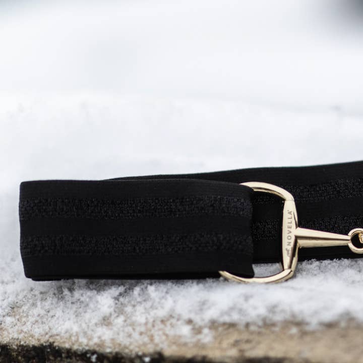 Black Beauty The Novella Snaffle Belts in Black. for wholesale on Faire3