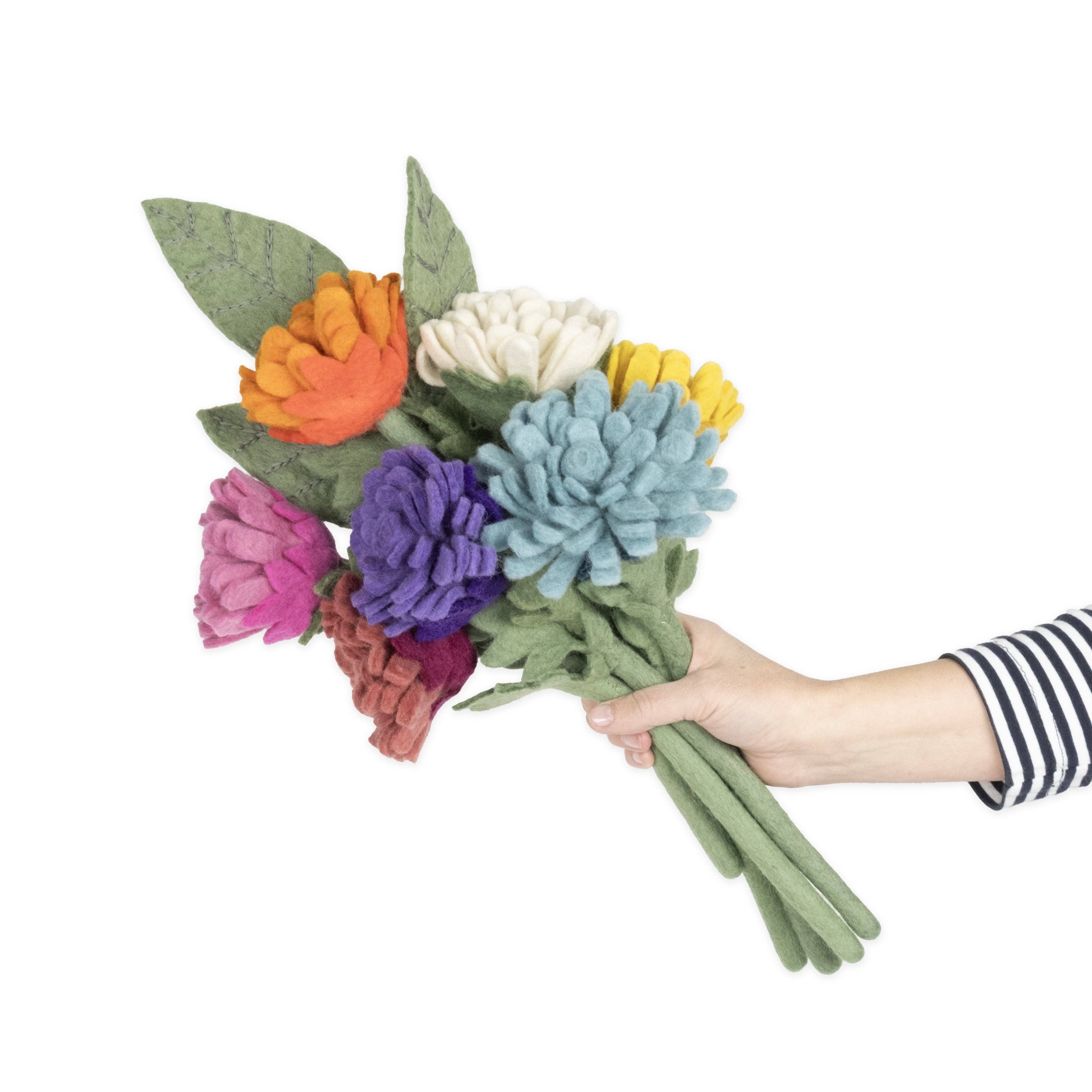 Global Goods Partners - Wholesale Artificial Flowers - Felt Garden Glory Flower10