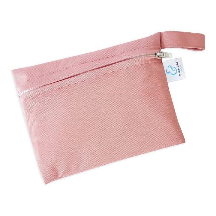 Waterproof Carrying Pouch - Sensitive - Old Pink for wholesale by Maman & Bébé Nature