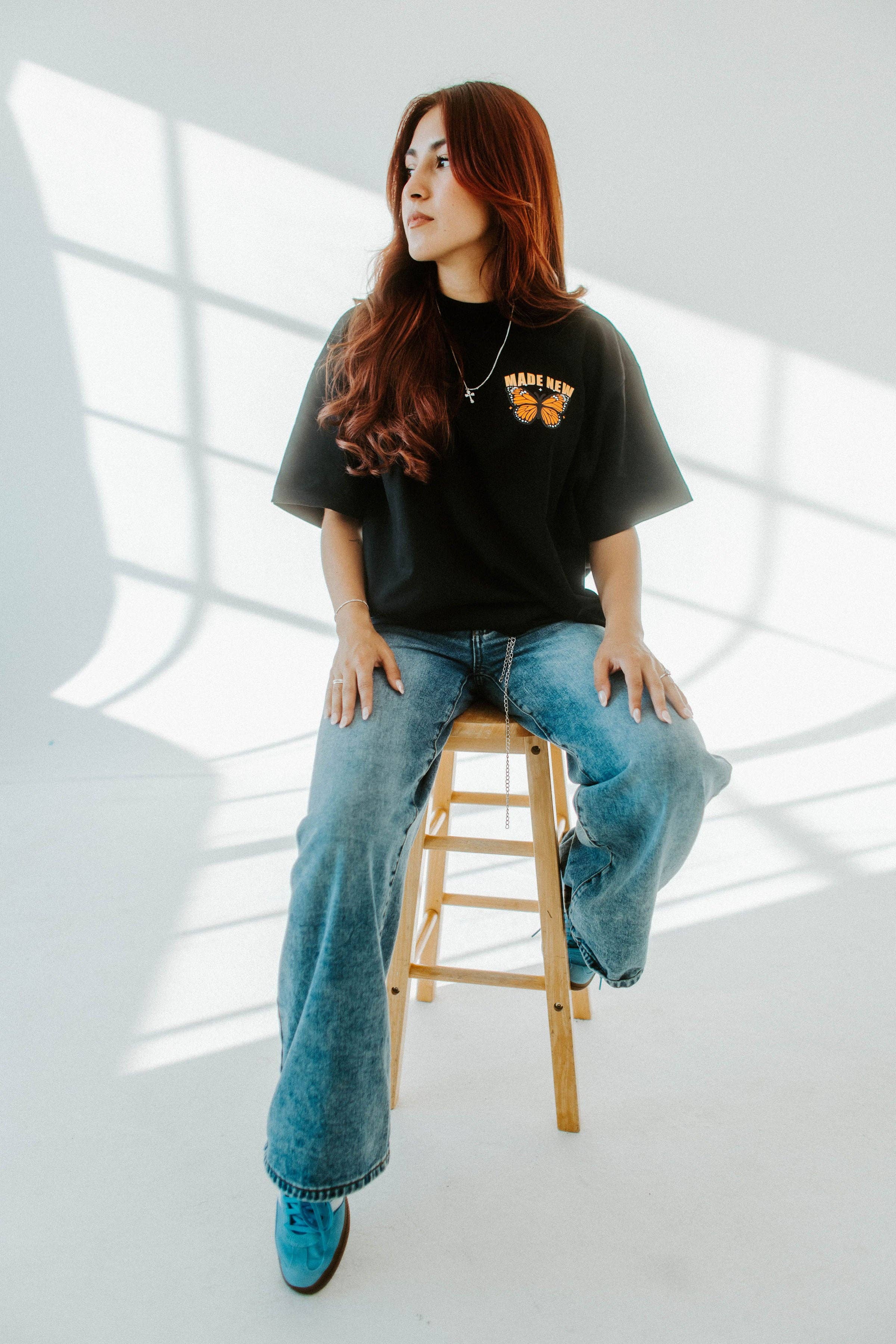 The Good News Apparel - Wholesale Screen Printed T-Shirt - Women's - Made New In Christ Tee2