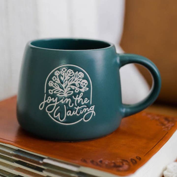 The Daily Grace Co - Wholesale Coffee Mug - Joy in the Waiting Mug0