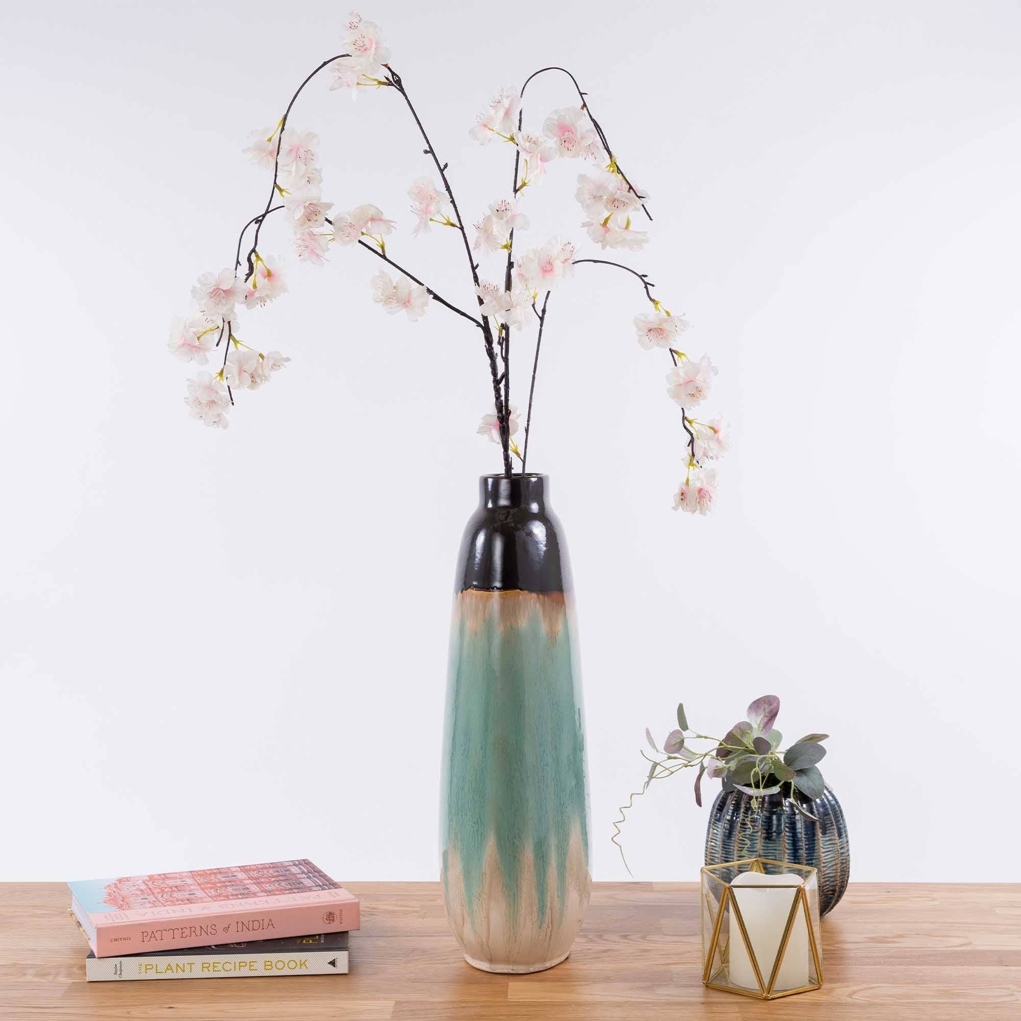 Pink Artificial Cherry Blossom Branch - Artificial Flowers for wholesale on Faire1