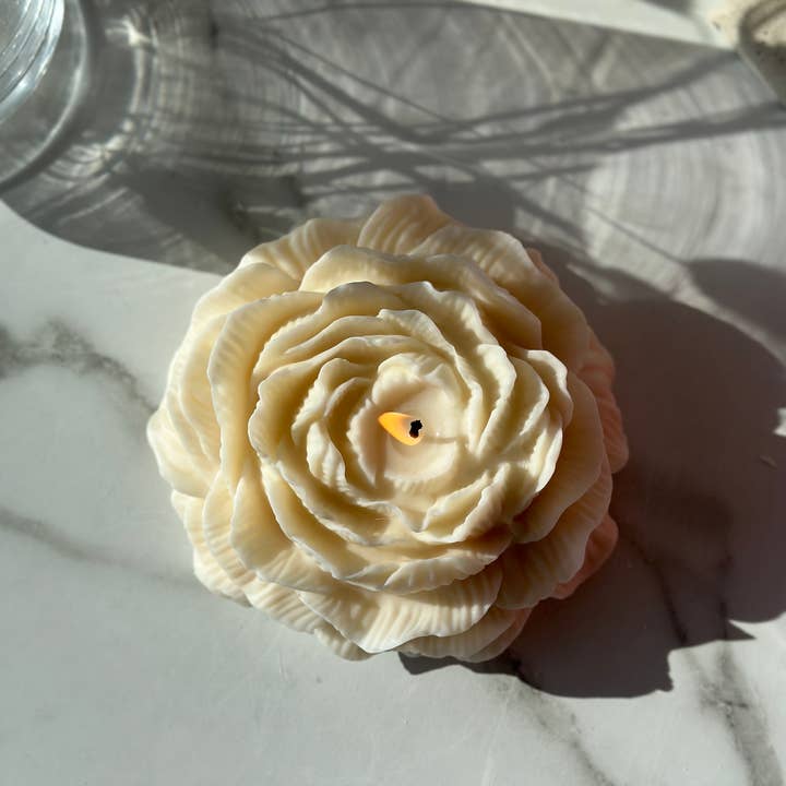 DE LA MUSHKA - Vendita all'ingrosso Candele regalo - Grande fiore | Candele profumate | Decorazioni estive | Decorazioni per la casa