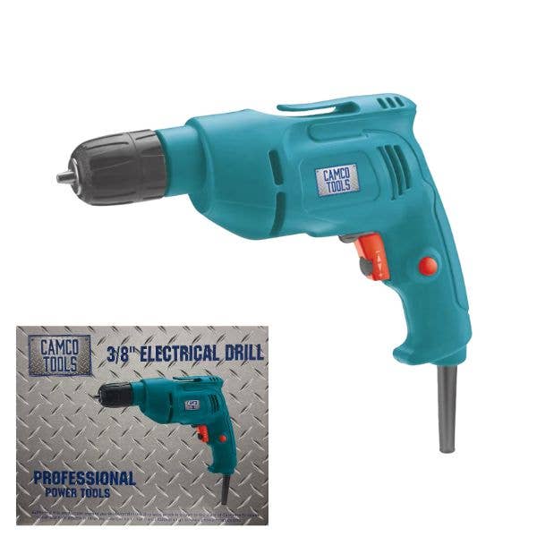 Camco Tools - #65167 - 3/8" Electric Drill - 110V 500Watt for wholesale by St. Louis Wholesale LLC