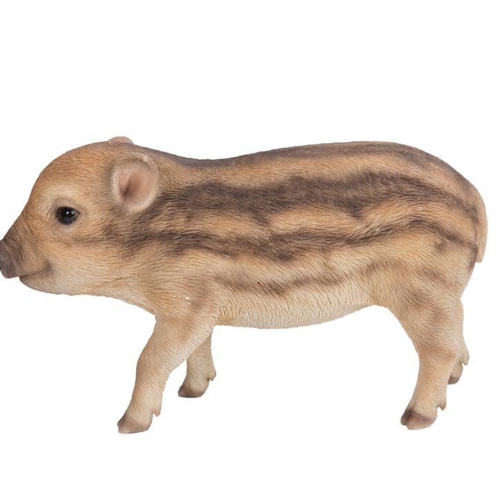 Hi-Line Gift Ltd. - Wholesale Decorative Figurine - Wild Baby Boar Standing2