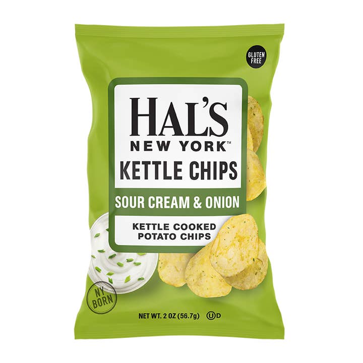 Oasis Snacks - Wholesale Crisps - Hal's New York Kettle Cooked Potato Chips, 2oz5