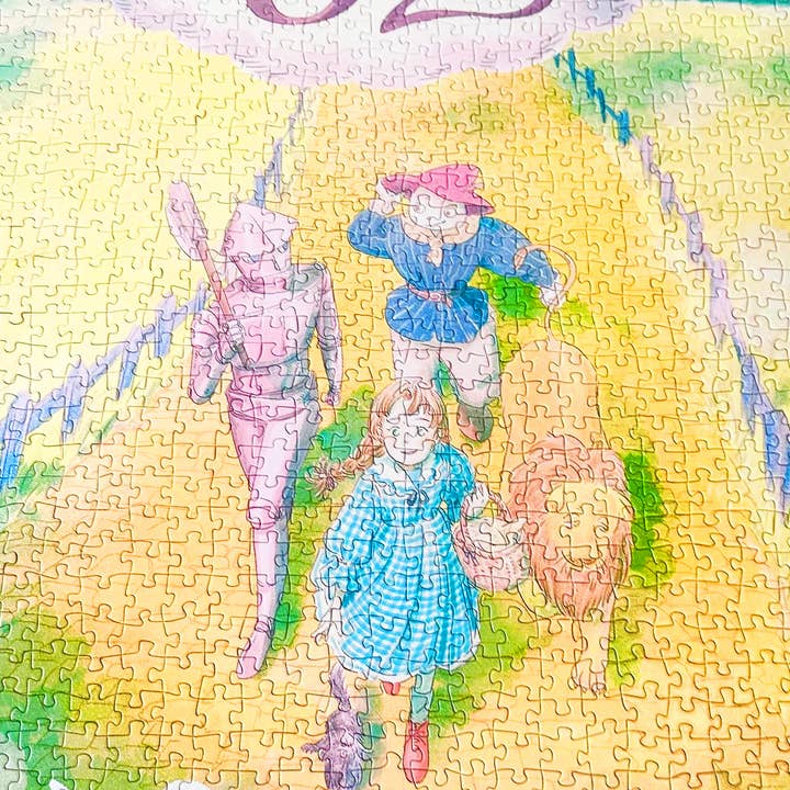 Bookworm Puzzle - Wholesale Puzzle - Adult - The Wonderful Wizard of Oz 1000 Piece Puzzle Book Set Gift3