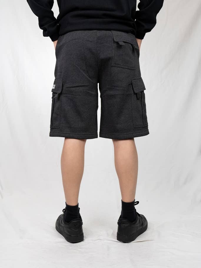 Lime Tree Clothing Inc. - Wholesale Pants – Men's - Men's Heavyweight Fleece Cargo Shorts–Durable & Comfortable6