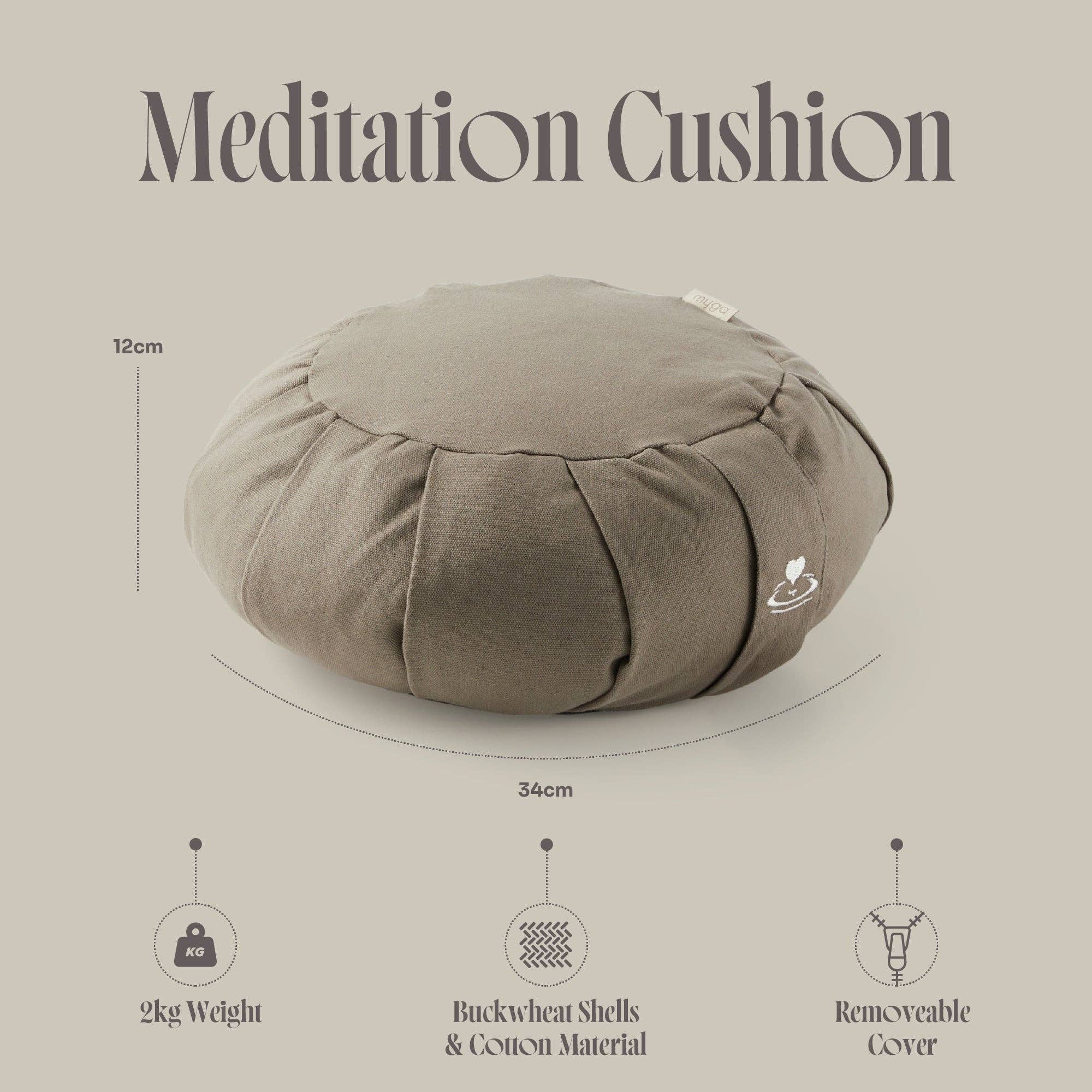 Myga - Wholesale Meditation Supplies - Zafu Meditation Cushions | Ergonomic Yoga & Mindfulness Prop33