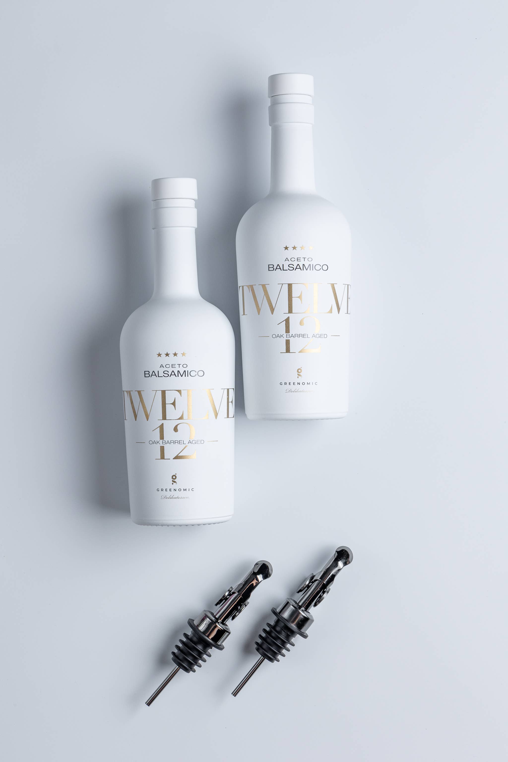 Greenomic Delicatessen - Wholesale Vinegar - CERAMIC DESIGN TWELVE BALSAMIC VINEGAR 375ML1