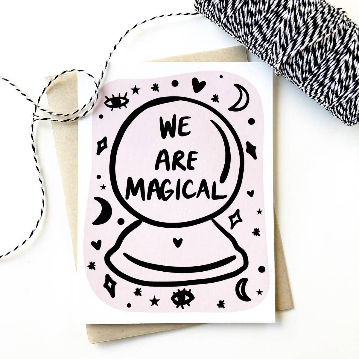 PAGEFIFTYFIVE - Wholesale Love Card - We Are Magical Card1