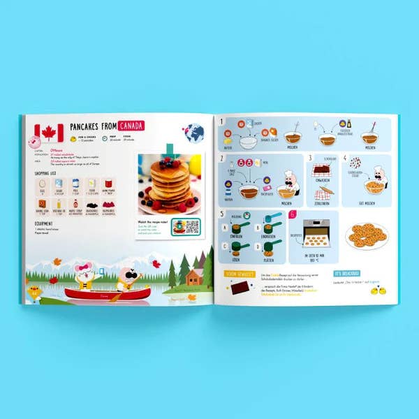 White Knight Toys Inc. - Wholesale Cookbook - Chef Club Kids Recipes From Around The World with a BONUS