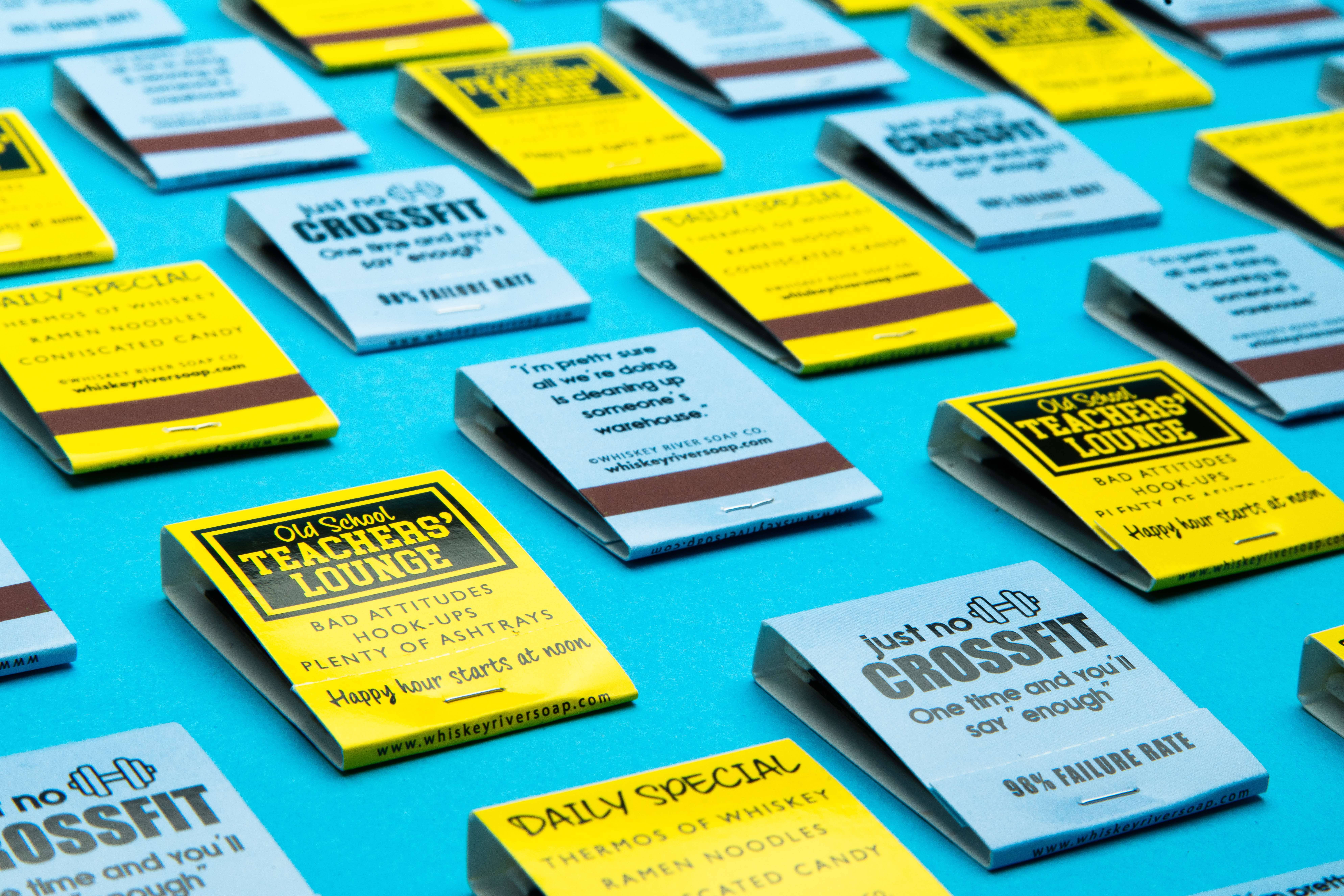 Whiskey River Soap Co. - Wholesale Matches - The Original Matchbooks | Funny Matches1