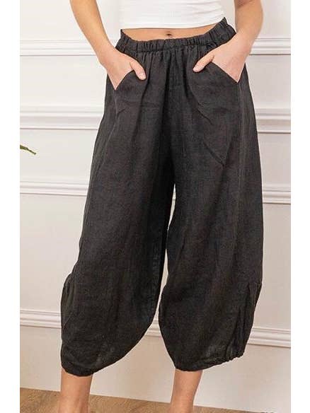 la maison des fibres naturelles - Wholesale Pants - Women's - linen pants 669057 100% LINEN