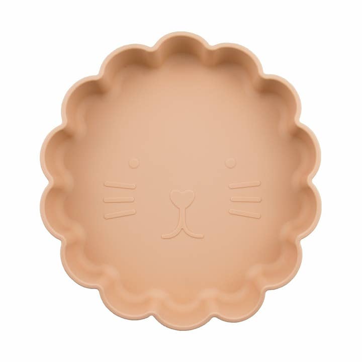 Silikonteller Katze Aprikose für den Großhandel von ChoO