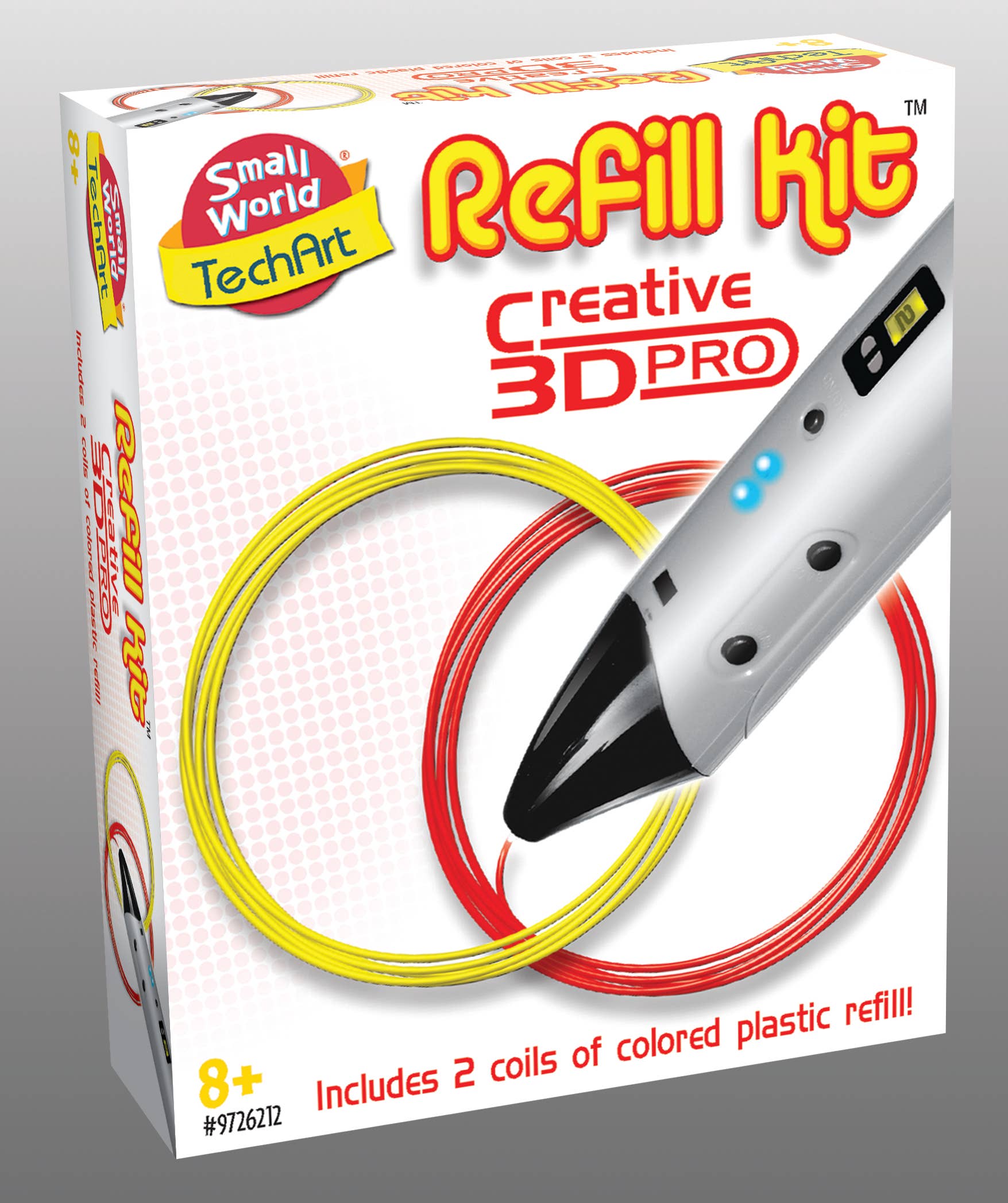 Small World Toys - Wholesale DIY Craft Kit - Kids - 3D Pen Refill (2 Colors - Red & Yellow)0