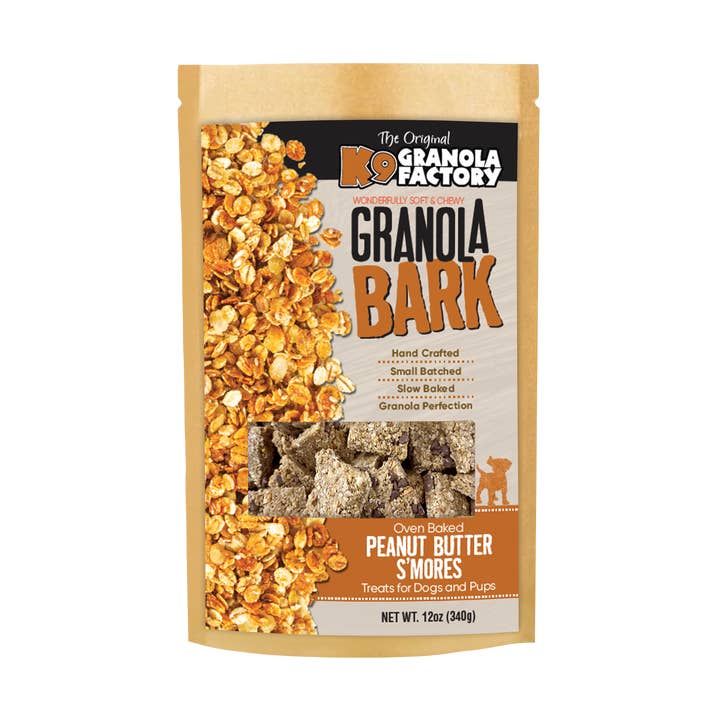 Granola BARK Peanut Butter S'mores 10oz for wholesale by K9 Granola Factory