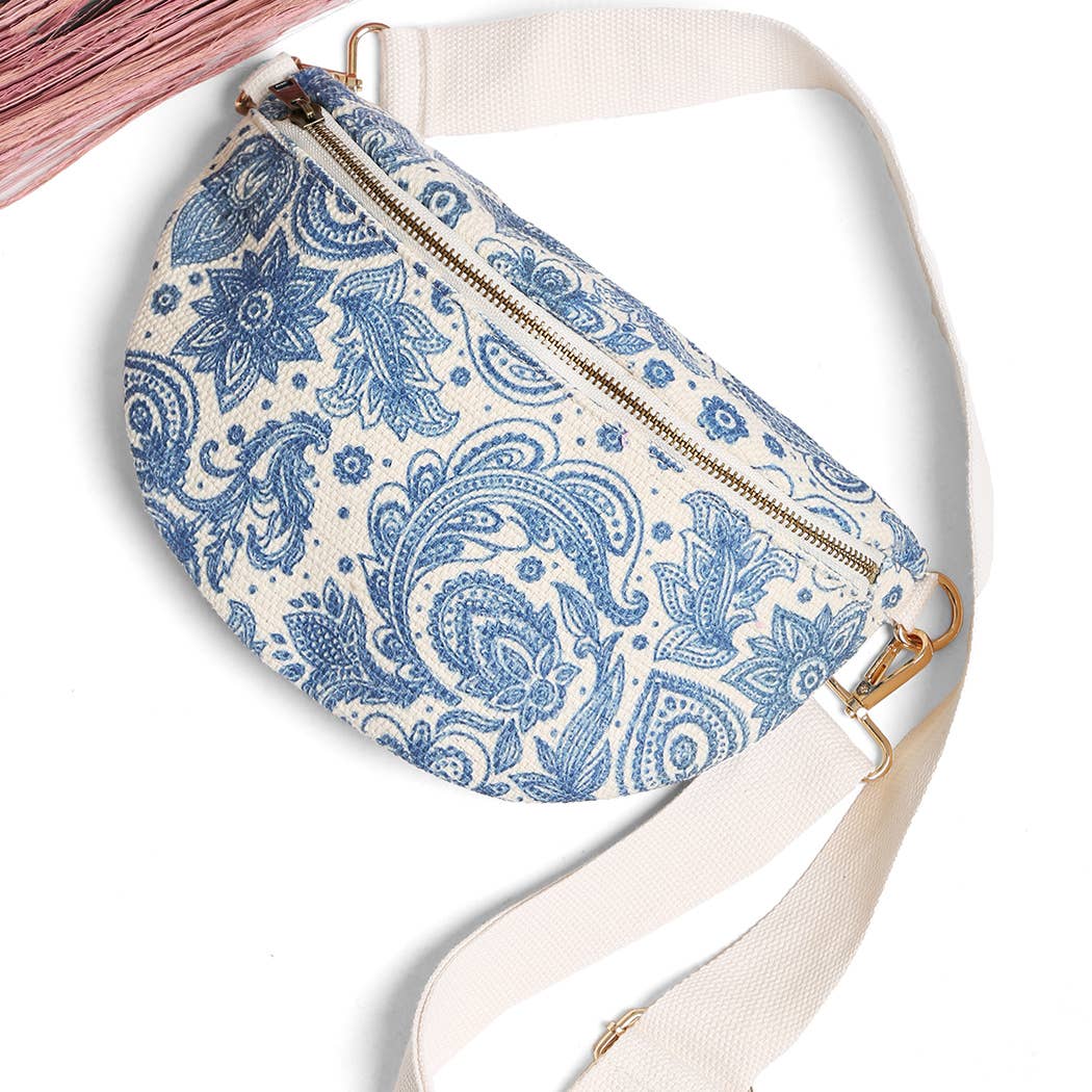 Fashion City - Vente Sac ceinture – femme - Sac banane à motif varié réglable en bandoulière18