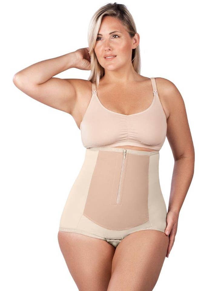 Girdle with Front Zipper for wholesale by Bellefit Maternity