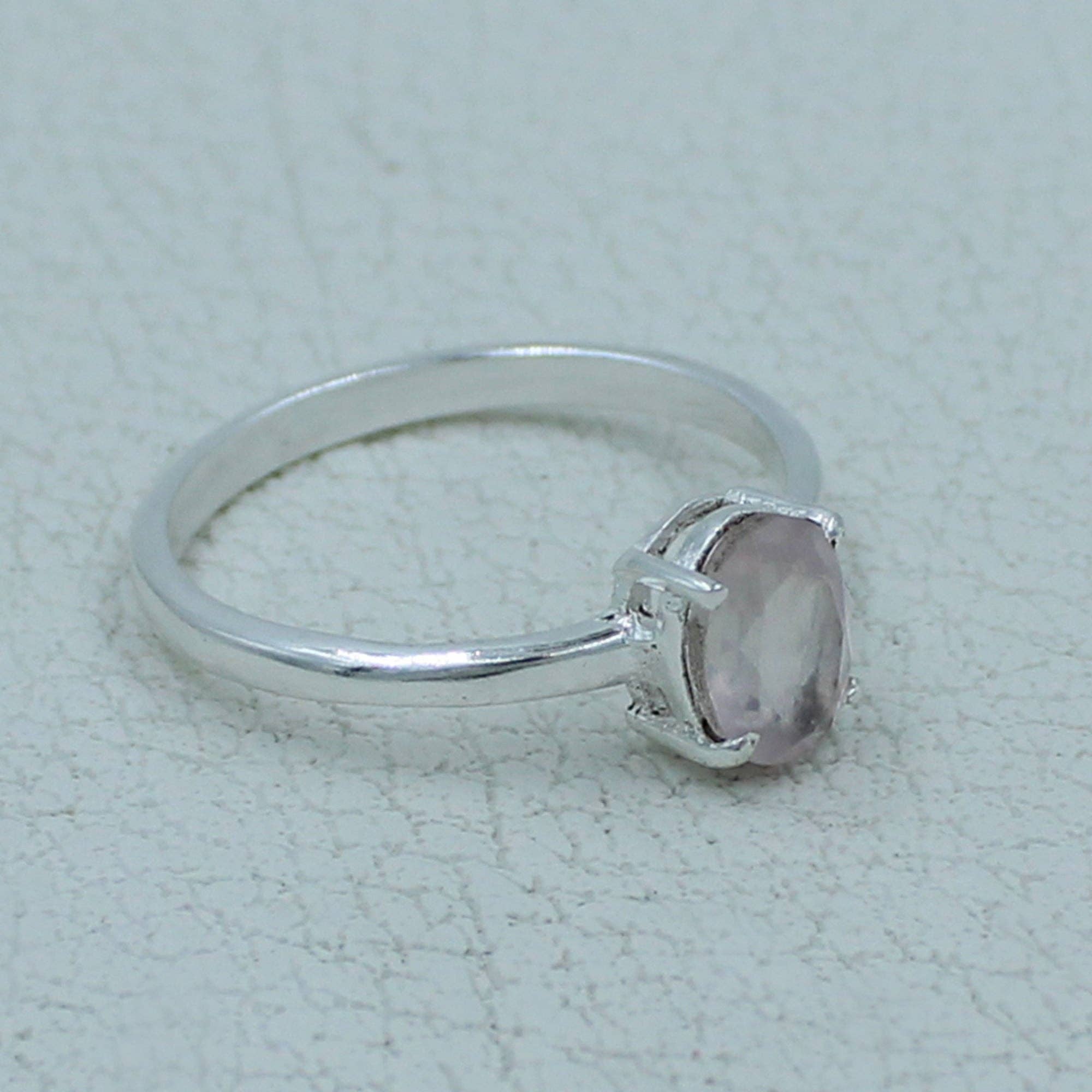 Silvex Jewelry – wholesale Single stone/solitaire ring – Garnet Minimalist Ring 925 Silver Birthstone Gift Jewelry6