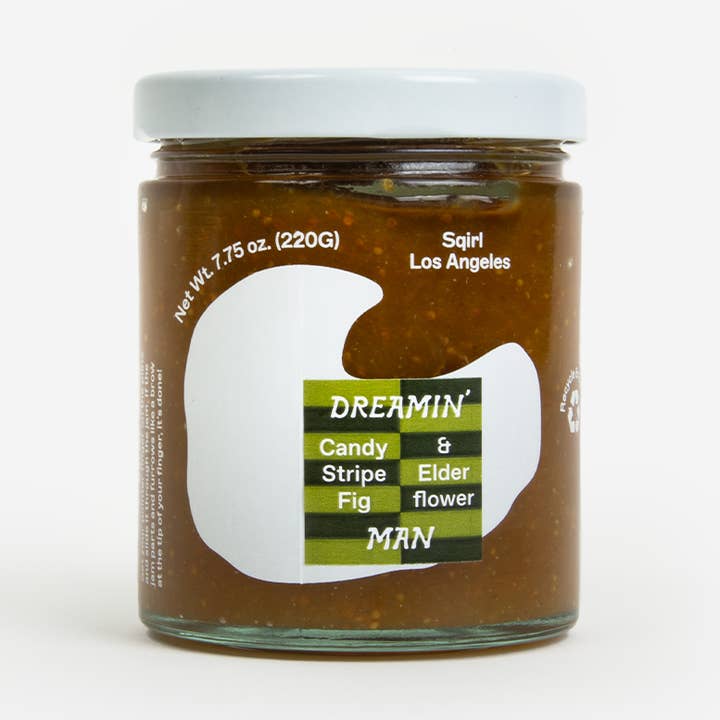 Sqirl - Wholesale Jam/Jelly - Dreamin' Man Candy Stripe Fig & Elderflower Fruit Spread 0