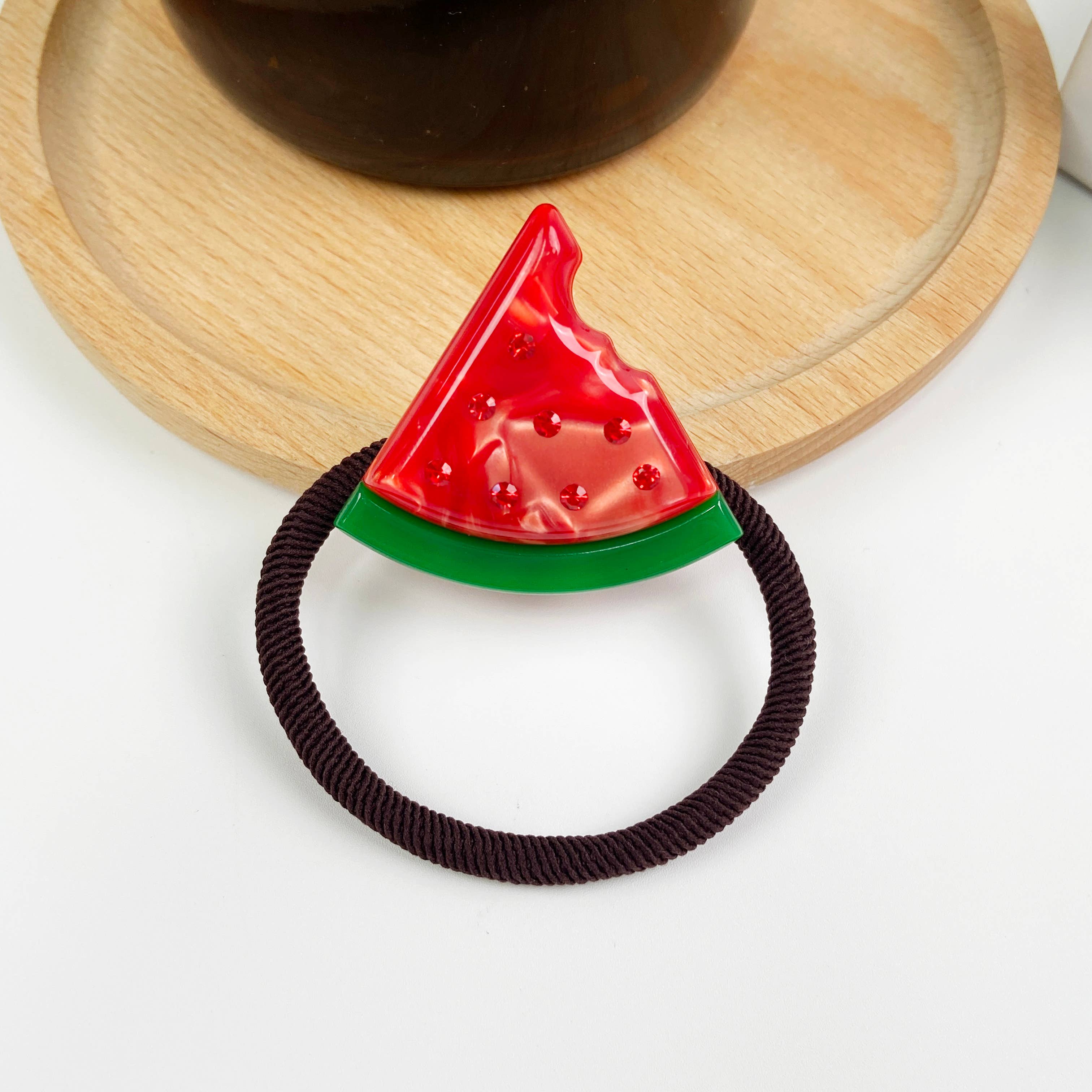 TheDivaSoap - Wholesale Hair Tie - Fruit Acetate Hair Tie Apple Strawberry Hair Ties6