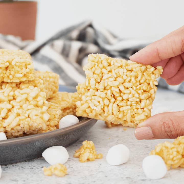 Perfect Keto - Wholesale Snack Bar - Mallow Munch (8 Count)- Low Calorie, Low Carb, Krispy Bar2