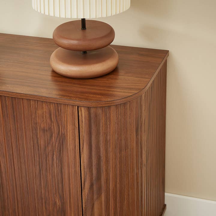 39F Inc. - Wholesale Cabinet - 64''Wave Pattern Sideboard Storage Cabinet TV Stand,3 Colors19