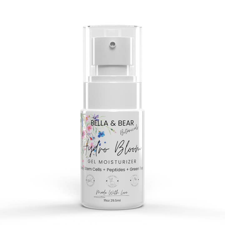 Hydro Bloom - Gel Moisturizer - Peptiden + Hyaluronzuur voor wholesale door Bella & Bear
