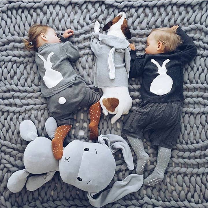 Bunny Effik - Gray, Gray Ears for wholesale on Faire
