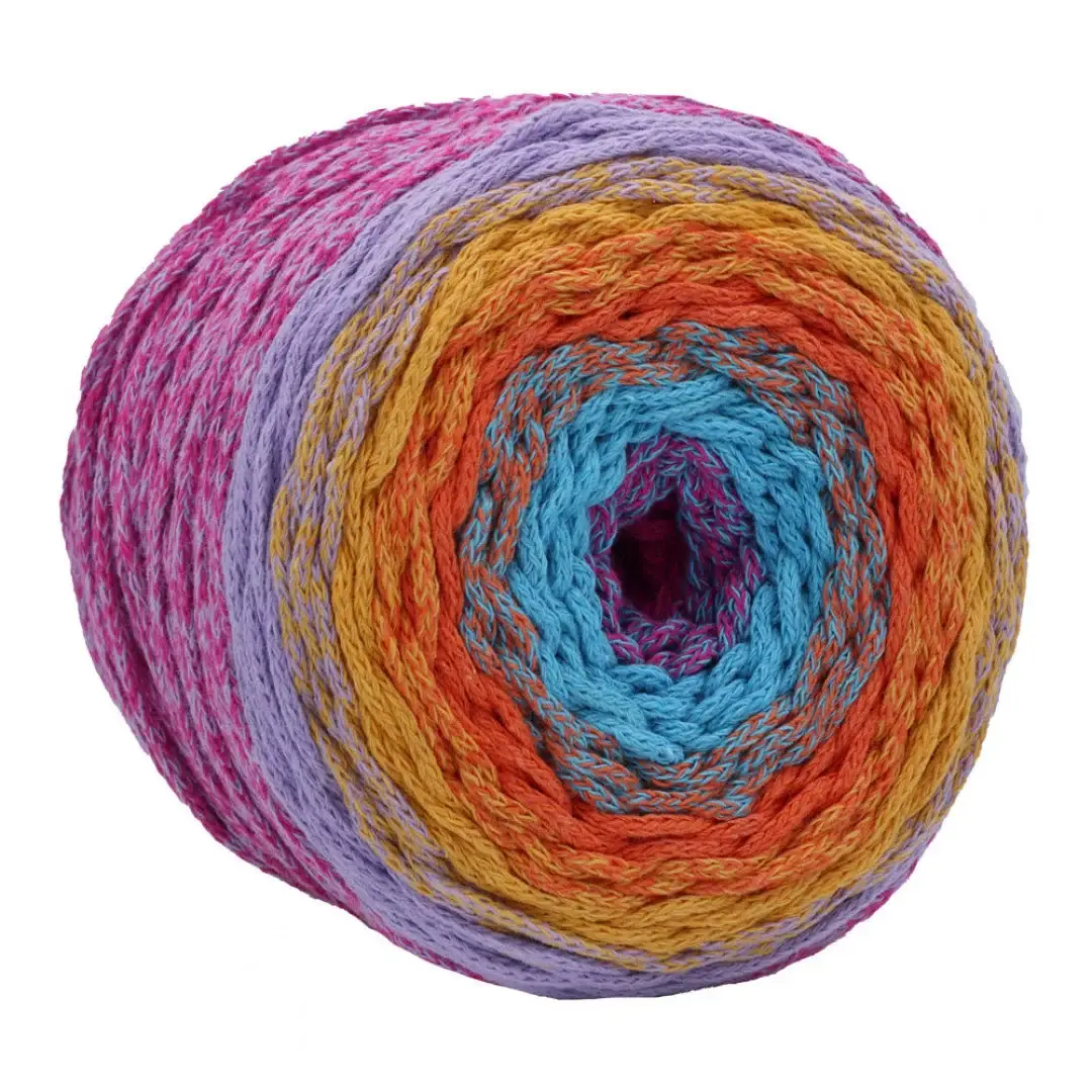 Loop'ncraft - Wholesale Yarn - Loopncraft Braidy Cake Crochet Yarn, Gradient Yarn4