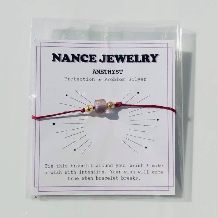Gemstone Wish Bracelets for wholesale by Nance Jewelry