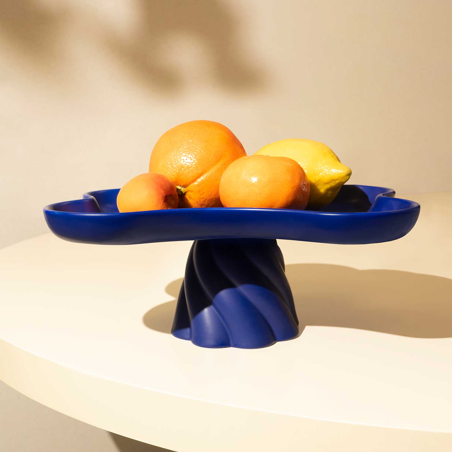 54 Celsius - Vendita all'ingrosso Vassoi decorativi - Vassoio Alto Templo OCTAEVO - Blu Scuro6