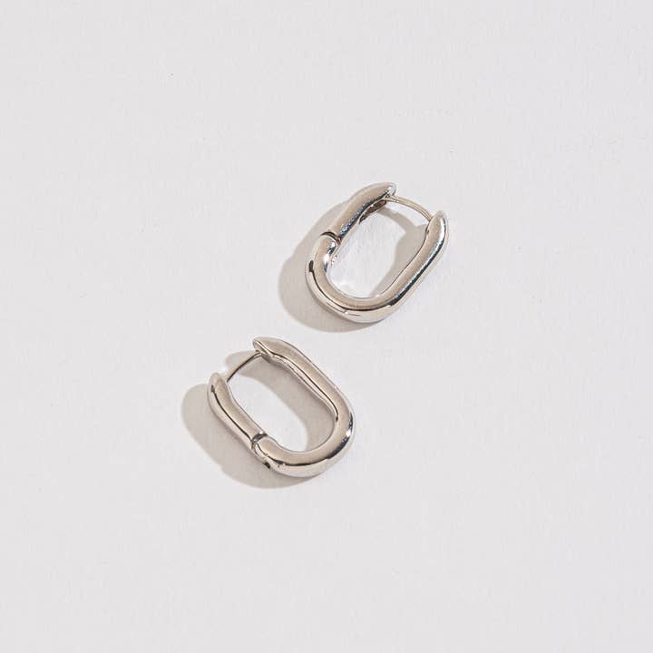 Howard's - Wholesale Hoop Earrings - Link Huggie Hoop Earrings12