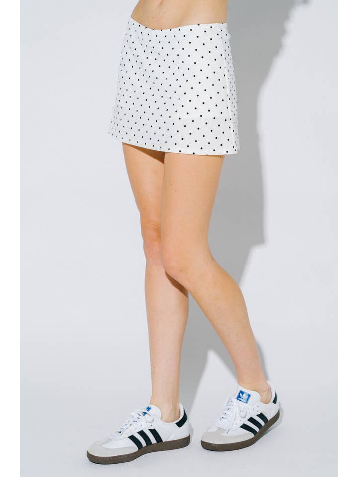Blue Blush - Vente Jupe-short – femme - Micro-jupe-culotte à pois6