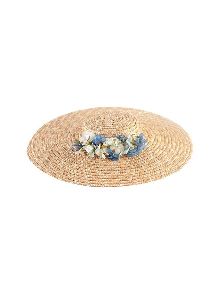 Pamela D Blue - Fascinator Hat for wholesale by Flormoda