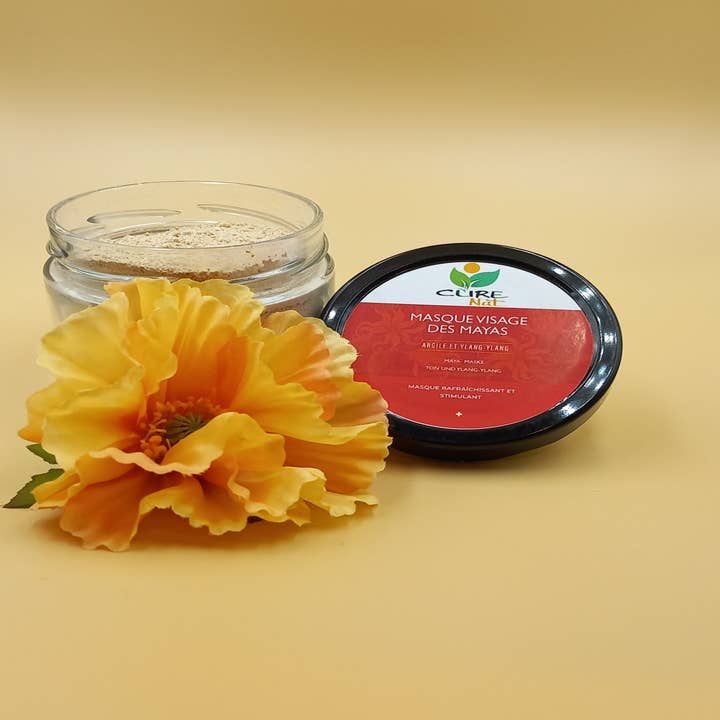 Mayan Clay and Ylang-Ylang Face Mask - Deep pore cleansing for wholesale by CureNat